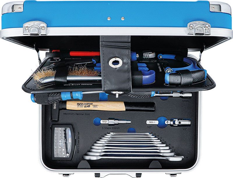 VALIGETTA CON 95 UTENSILI, IDEALE PER IDRAULICI BGS15502