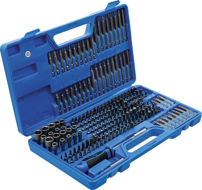 SET 208 PEZZI, INSERTI PER VITI DI SICUREZZA BGS20103