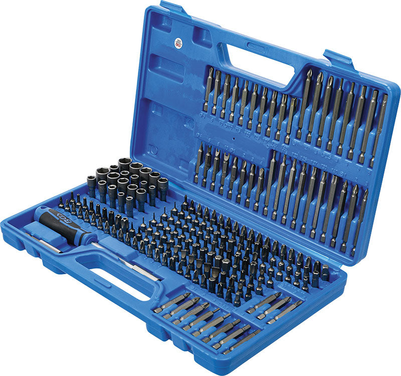 SET 208 PEZZI, INSERTI PER VITI DI SICUREZZA BGS20103