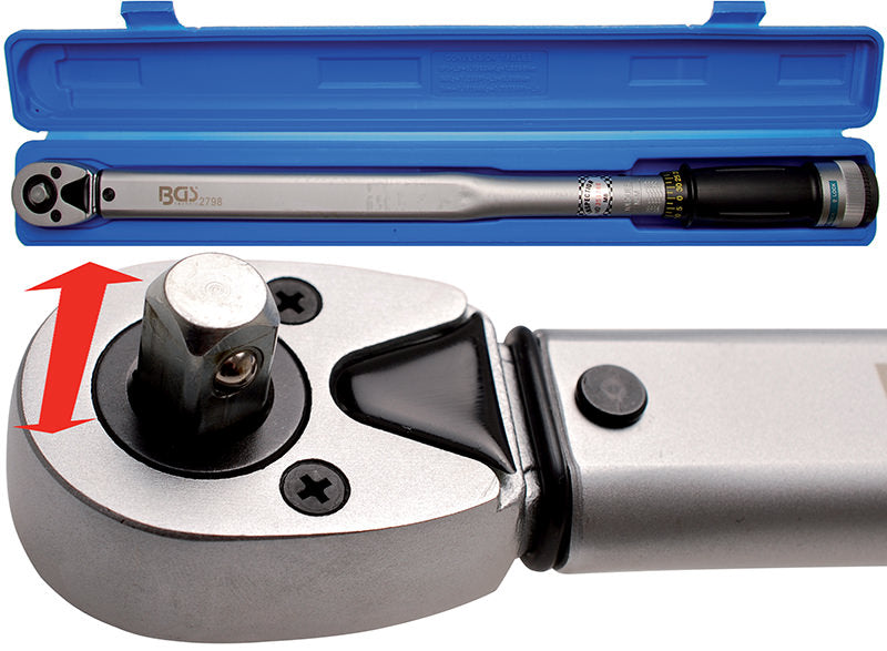 CHIAVE DINAMOMETRICA 1/2", 70-350 NM BGS2798