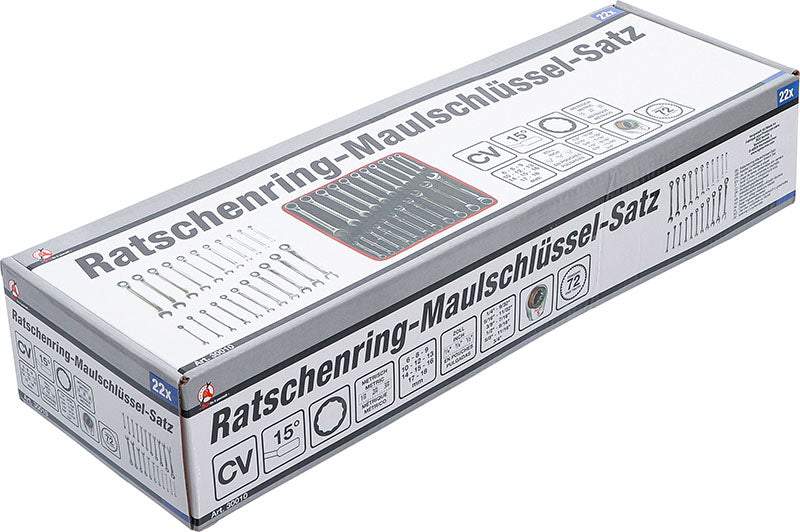 SET 22 PZ,CHIAVI COMB. CRICCH. MM & POLLICI BGS30010