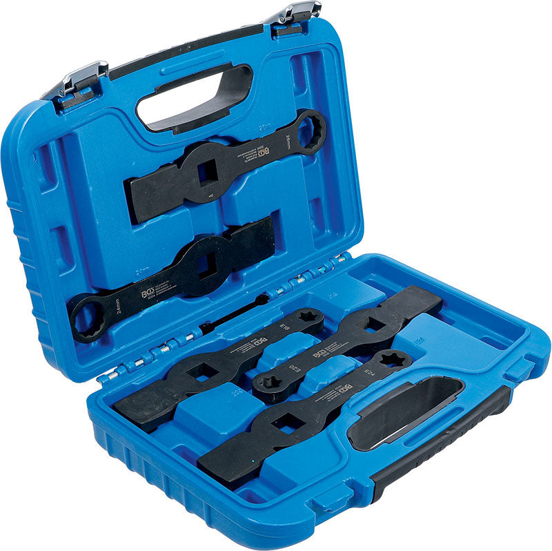 SET 5 PEZZI, CHIAVI A PERCUSSIONE POLIGONALI E TORX BGS35310