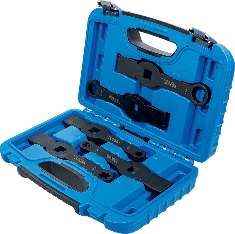 SET 5 PEZZI, CHIAVI A PERCUSSIONE POLIGONALI E TORX BGS35310