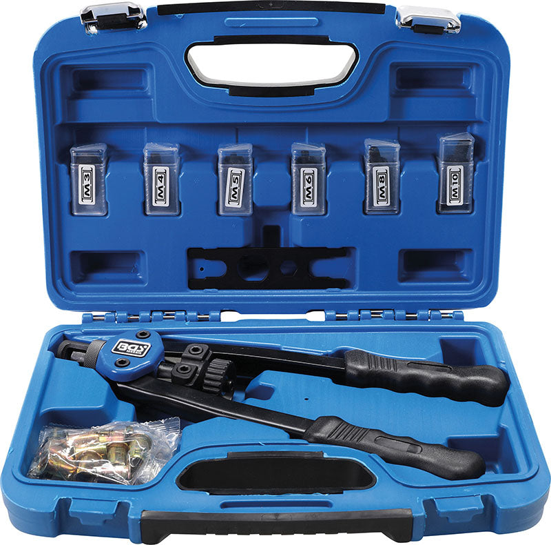 SET RIVETTATRICE PROFESSIONALE, PER RIVETTI FILETTATI, M3-M13 BGS408