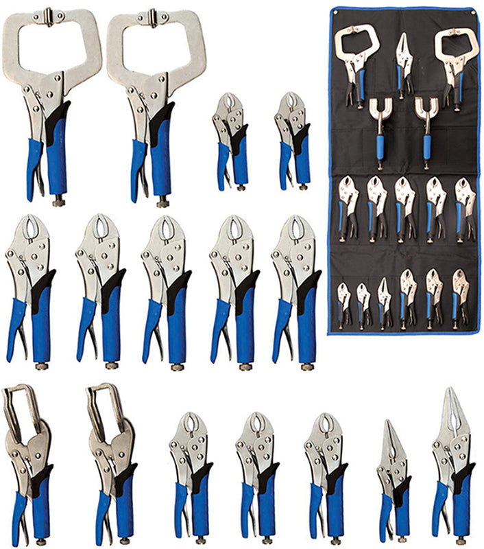 SET 16 PEZZI, PINZE AUTOBLOCCANTI BGS4495