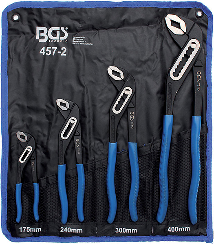 SET 4 PEZZI, PINZE REGOLABILI BGS457-2