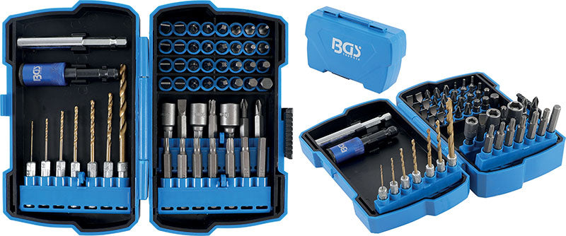 SET 55 PEZZI, INSERTIE PUNTE, ATT. 1/4 BGS4811