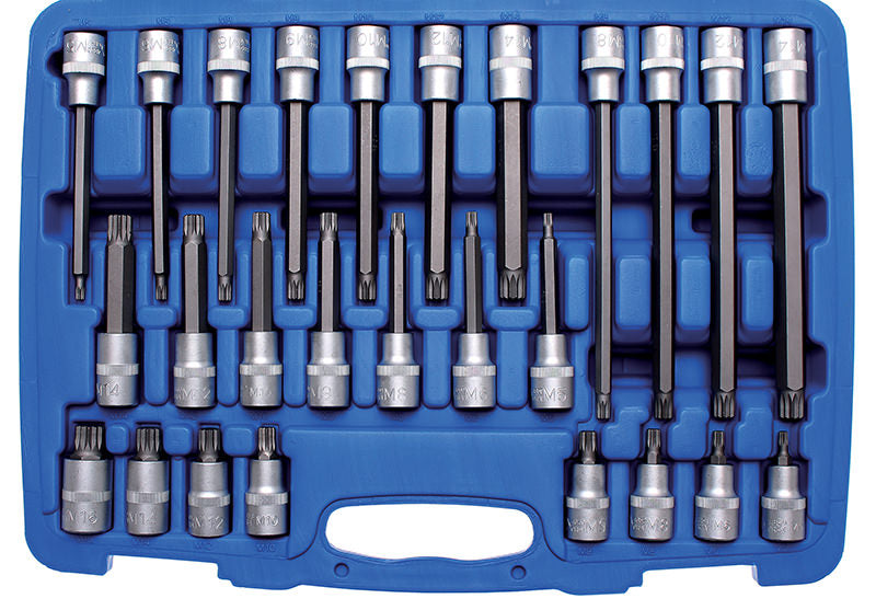 SET 26 PEZZI CHIAVI A BUSSOLA XZN ASSORTITE 1/2" BGS5180