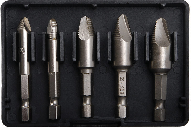 KIT 5 PZ ESTRATTORIPER VITI ATT.1/4" BGS5282