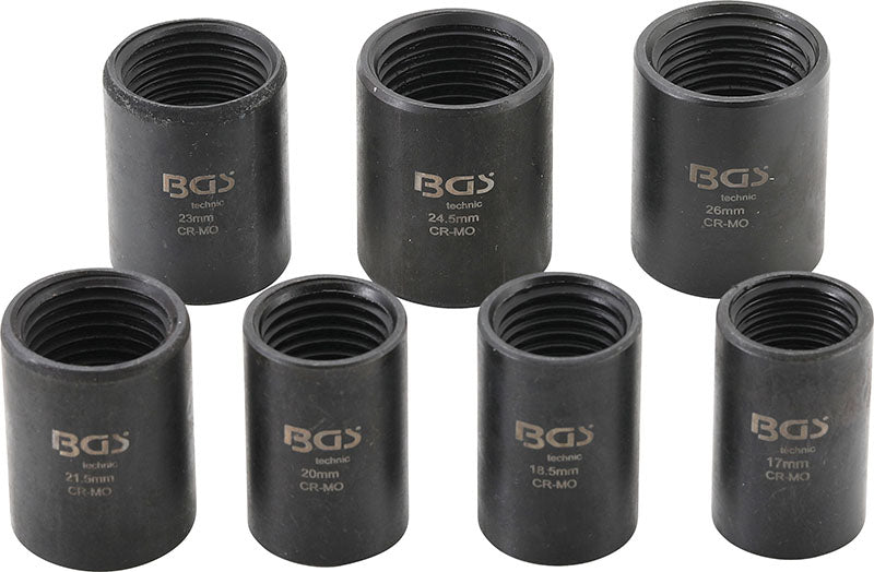SET 7 PEZZI, ESTRATTORI 17-26 MM,ATTACCO 1/2" BGS5291
