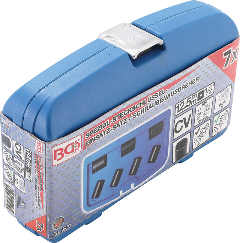 SET 7 PEZZI, ESTRATTORI 17-26 MM,ATTACCO 1/2" BGS5291