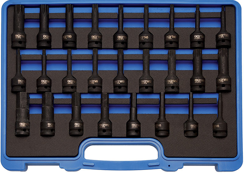 SET 26 PZ,BUSS.IMPACT ATT.1/2"TORX+XZN+ESAG. BGS5484