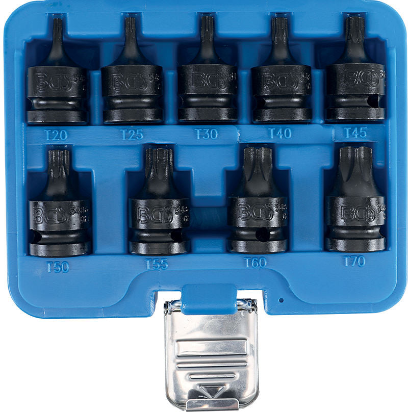 SET 9 PZ,CHIAVI A BUSS.MASCHIO TORX,TX20-TX70 BGS5486