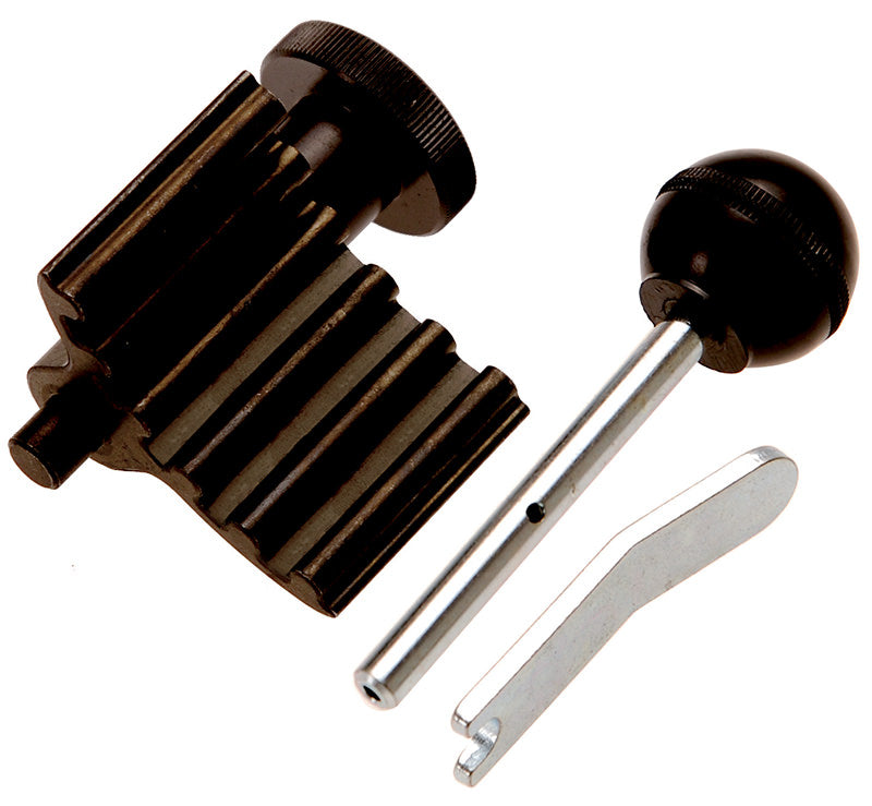 SET 3 PEZZI ATTREZZI DI BLOCCAGGIO PULEGGIA CINGHIA DI TRASMISSIONE ALBERO MOTORE BGS62641