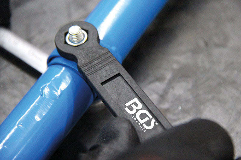 SET 5 PEZZI, CHIAVI DOPPIO ANELLO E LEVA IN PLASTICA BGS6663