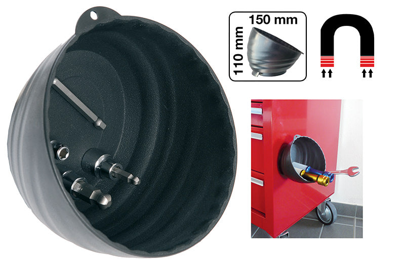 CIOTOLA MAGNETICA A BORDO RIALZATO, Ø 145 MM BGS67100