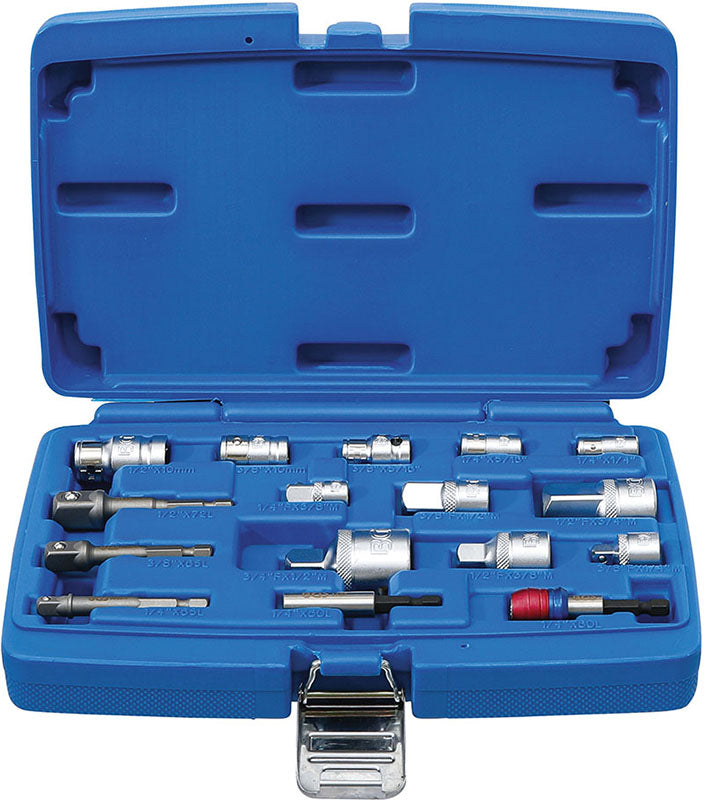 SET 16 PEZZI, ADATTATORI E RIDUZIONI BGS6779