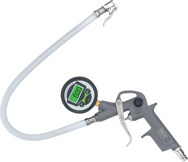 PISTOLA DI GONFIAGGIO PNEUMATICA, DIGITALE BGS6794