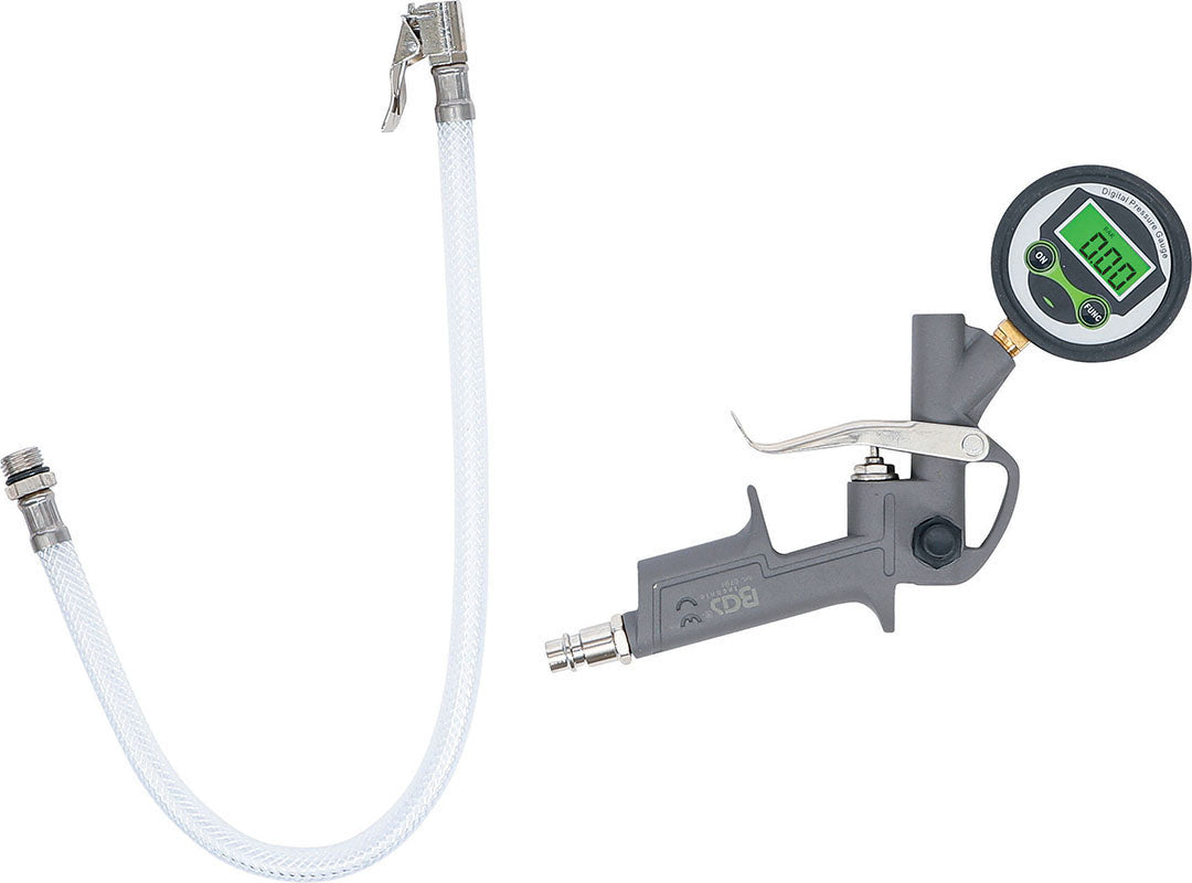 PISTOLA DI GONFIAGGIO PNEUMATICA, DIGITALE BGS6794