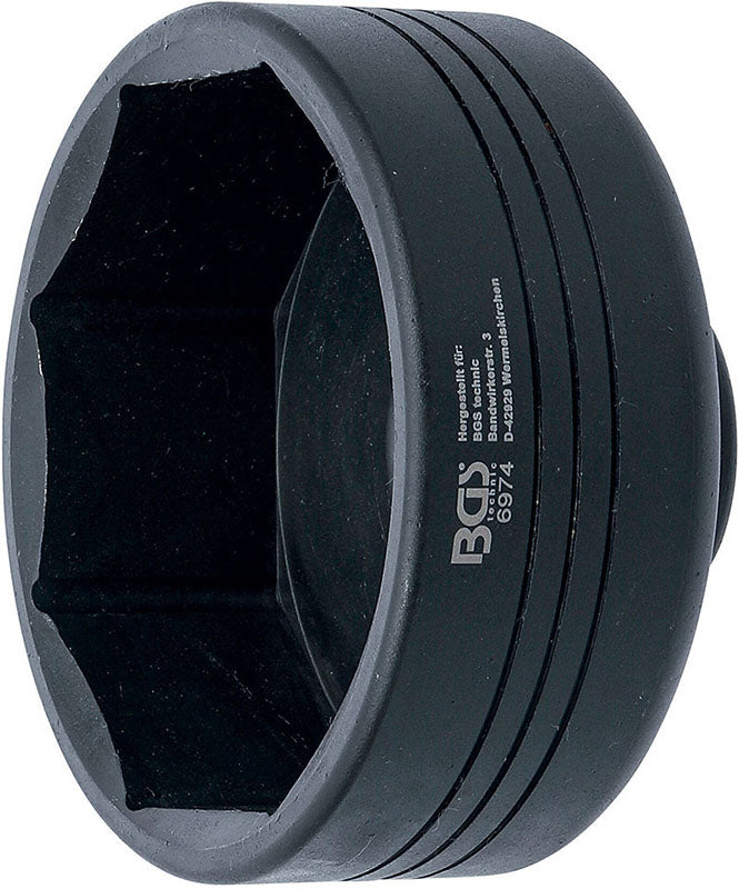 BUSSOLA PER MOZZO RUOTA, OTTAGONALE, PER ASSALI RIMORCHI BPW 16 T, 110 MM BGS6974