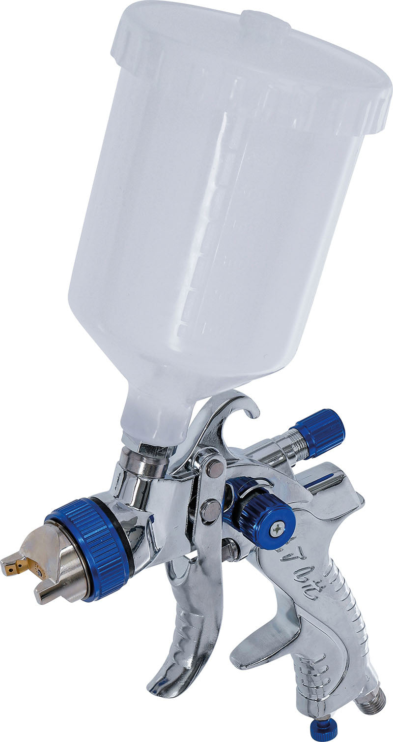 AEROGRAFO,CON 3 UGELLI DI EROGAZIONE,1,2-1,7-2,0 MM BGS70048