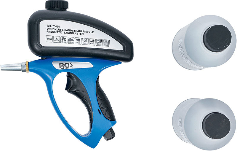 SET 3 PEZZI, SABBIATRICE PNEUMATICA BGS70056