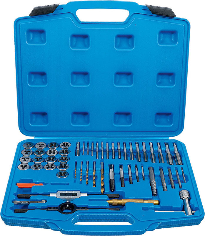 SET 56 PEZZI, MASCHI E FILIERE, MISURE IN POLLICI BGS70105