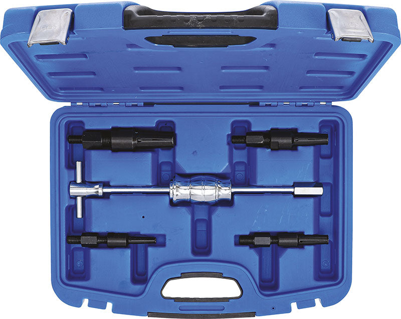 SET 5 PEZZI, ESTRATTORI PER CUSCINETTI IN FORI CIECHI, CON MARTELLO A MASSA BATTENTE BGS70107