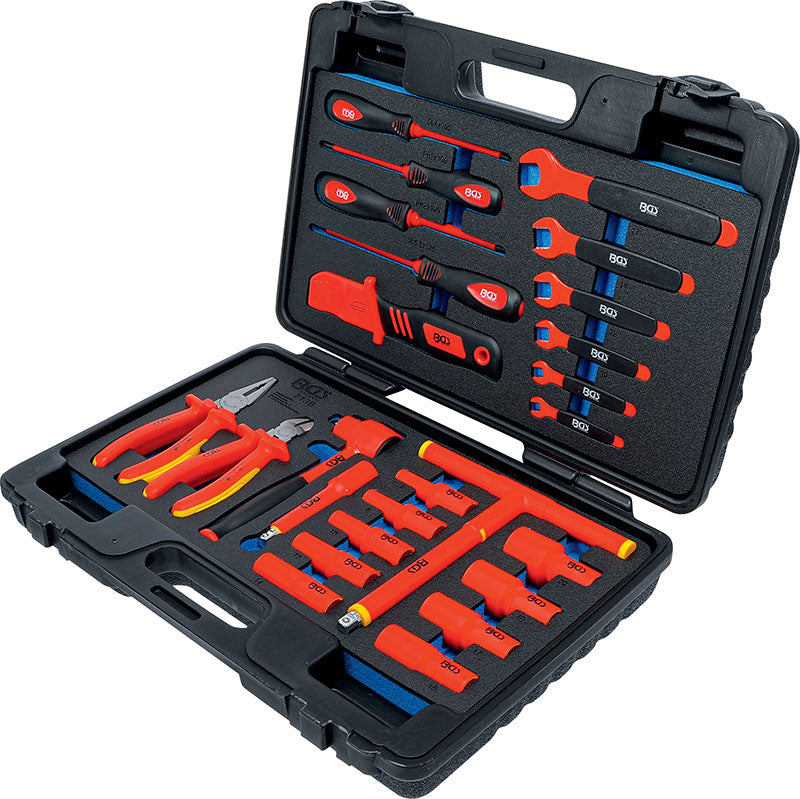 SET 26 PZ, UTENSILI ISOLATI VDE IN VALIGETTA BGS7130