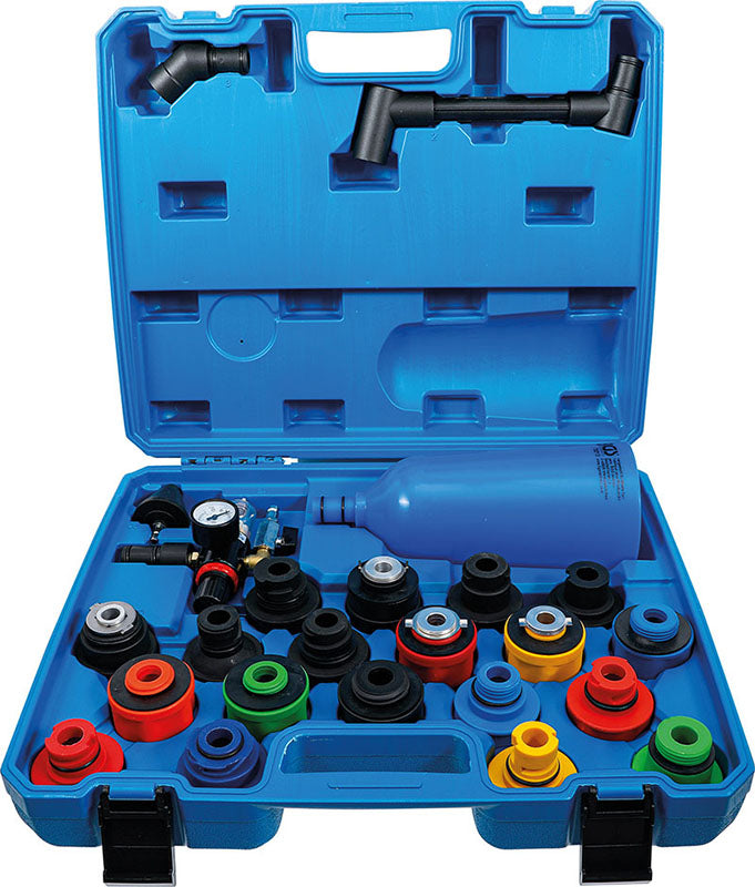 SET 24 PEZZI, IMBUTO IN PLASTICA CON ADATTATORI BGS72213