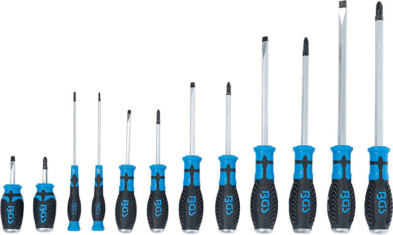 SET 12 PEZZI,CACCIAVITI CON QUADRO FEMMINA 1/4 BGS7896