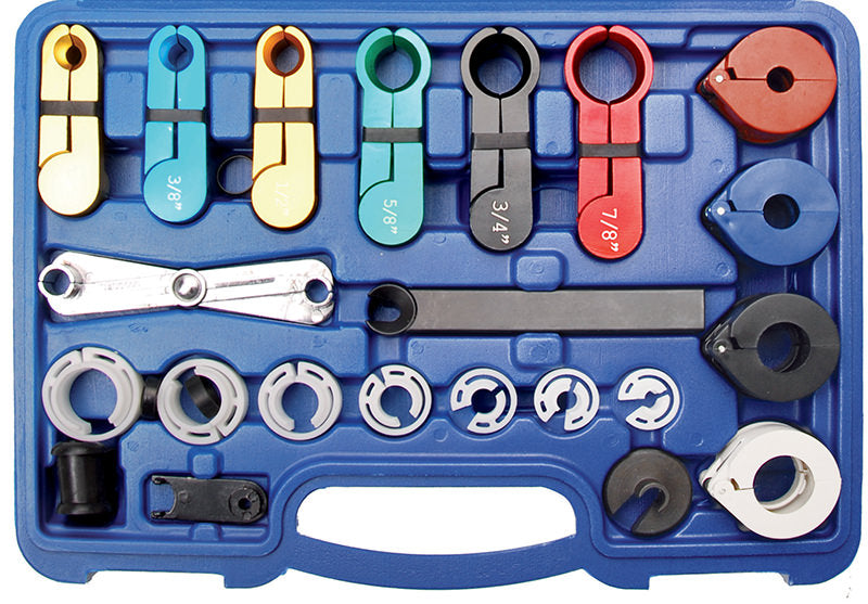 KIT 22 UTENSILI SBLOCCO GIUNZIONI C/RACCORDO BGS8036