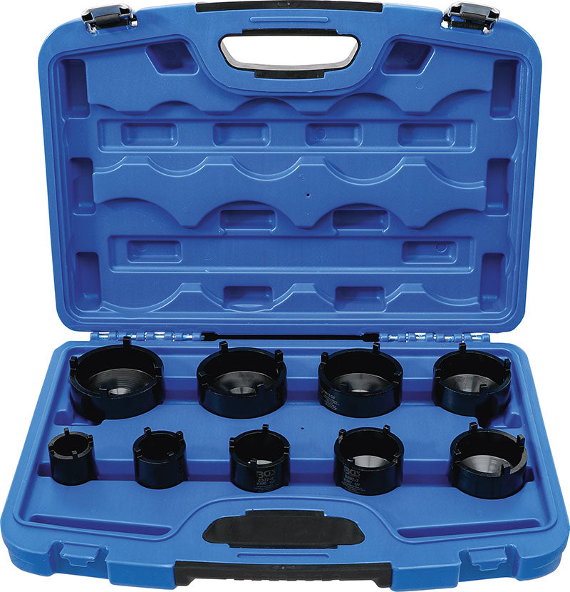 SET 9 PEZZI, CHIAVI DI SERRAGGIO PER GHIERE KM 4 - KM 12, DENTI ESTERNI BGS8337