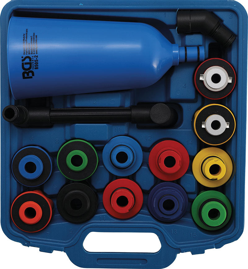 SET 15 PEZZI MIBUTO IN PLASTICA CON ADATTORI BGS8505-2