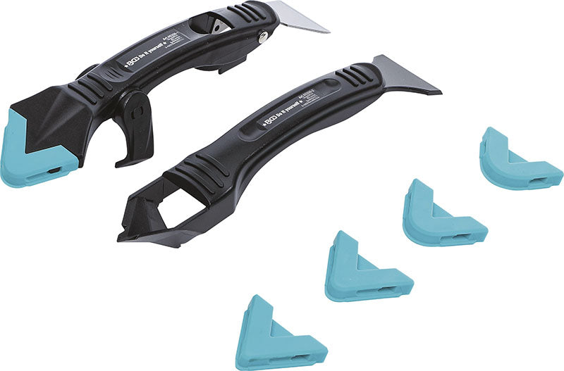 SET 7 PEZZI, UTENSILI PER RIMOZIONE SIGILLATURE E PER STENDERE SILICONE BGS85209