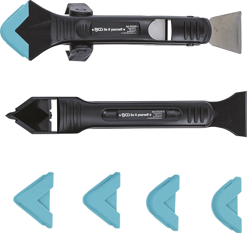 SET 7 PEZZI, UTENSILI PER RIMOZIONE SIGILLATURE E PER STENDERE SILICONE BGS85209