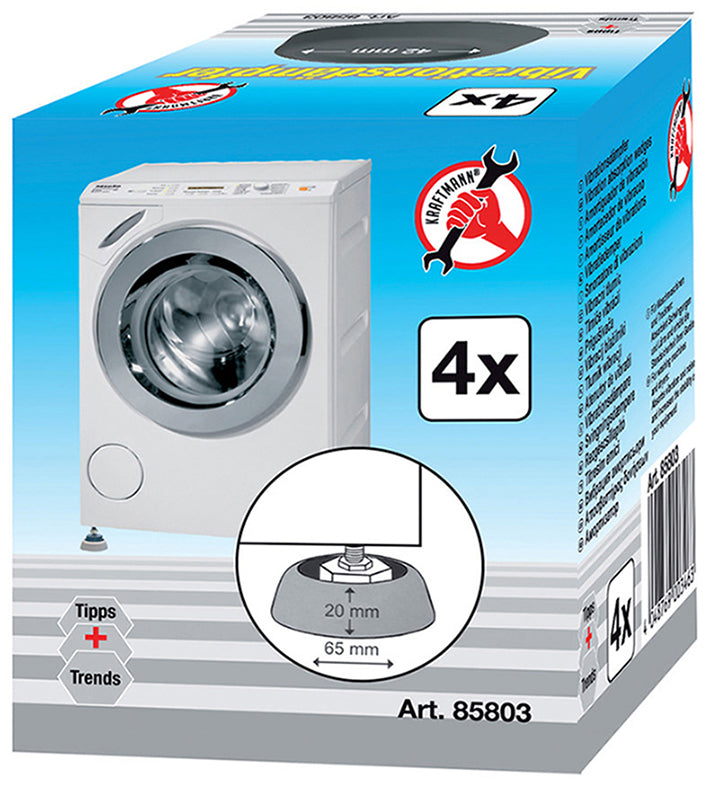 KIT ASSORBIMENTO VIBRAZIONI DA 4 PEZZI BGS85803