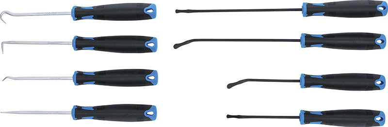 SET 8 PEZZI, UNCINI CON PUNTE DIRITTE E ARROTONDATE BGS8638