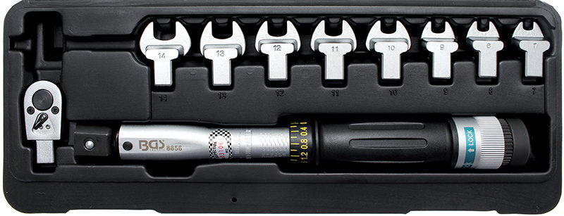 SET 10 PEZZI CHIAVE DINAMOMETRICA, 6 - 30 NM BGS8856