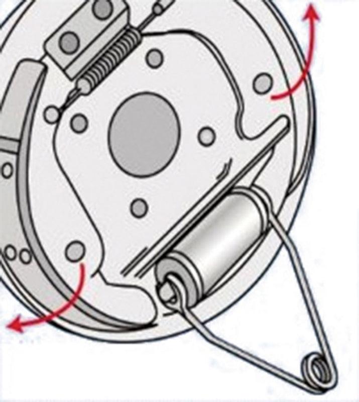 SET 4 PEZZI, PINZE PER TENUTA PISTONCINI FRENI A TAMBURO BGS9028