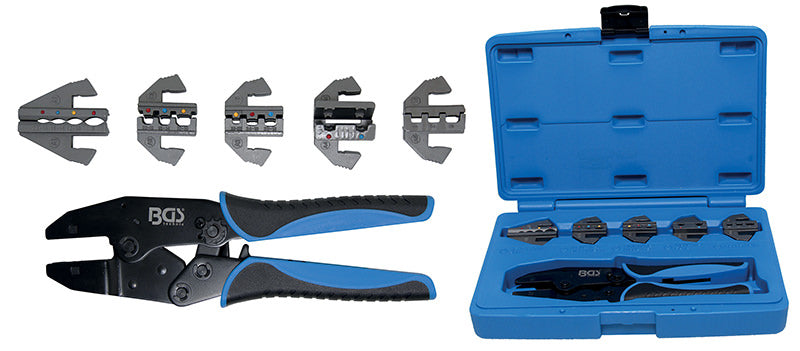 jutyum Set di 301 pinze crimpatrici piatte per cavo da 0,5 - 2,5 mm²