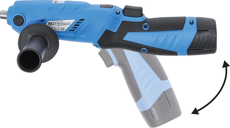 SET LUCIDATRICE A BATTERIA,MAX 2800 RPM,12 V,1500 mAh BGS9294