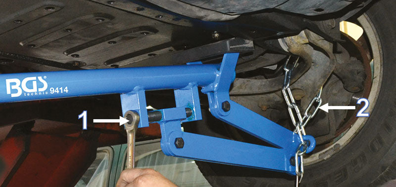 LEVA DI ESTRAZIONE TESTINE BRACCIO OSCILLANTE E AMMORTIZZATORI BGS9414