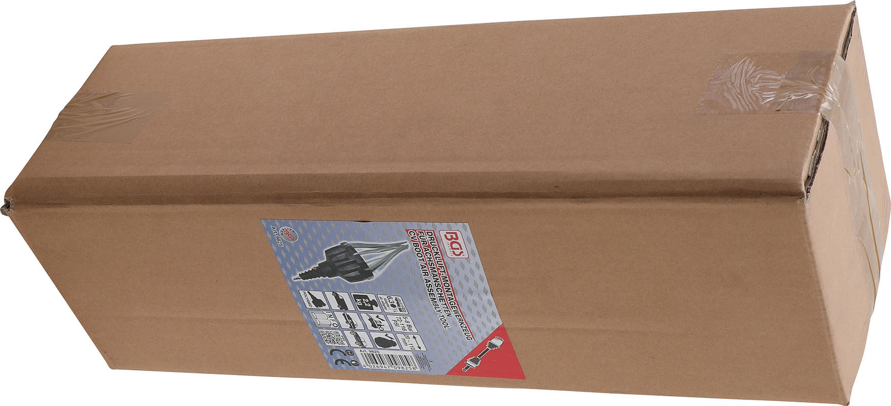 UTENSILE PNEUMATICO PER MONTAGGIO CUFFIE DI PROTEZIONE CV, 20 - 110 MM BGS9825