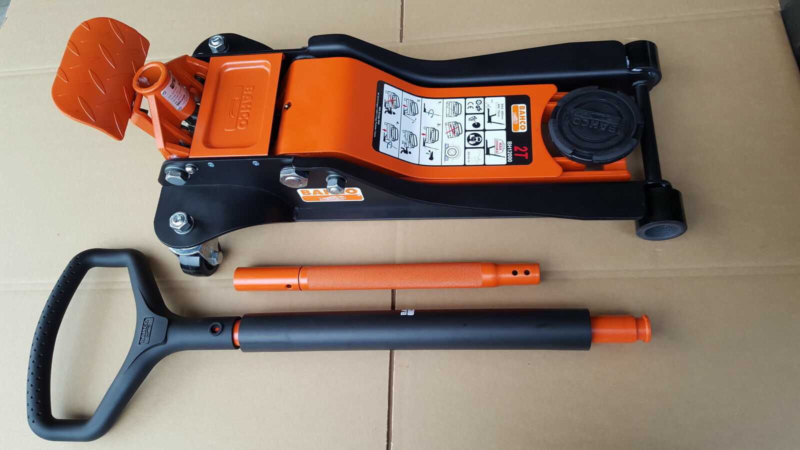 Sollevatore extra basso 2ton Bahco BH12000