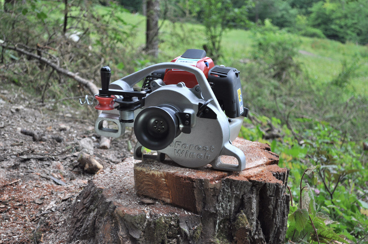 Verricello Forestale VF80 BOLT con 100mt. Fune 12mm