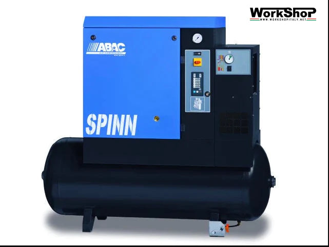 Compressore Abac a vite SPINN serbatoio da 270lt con essicatore da 7,5 a 20 Hp