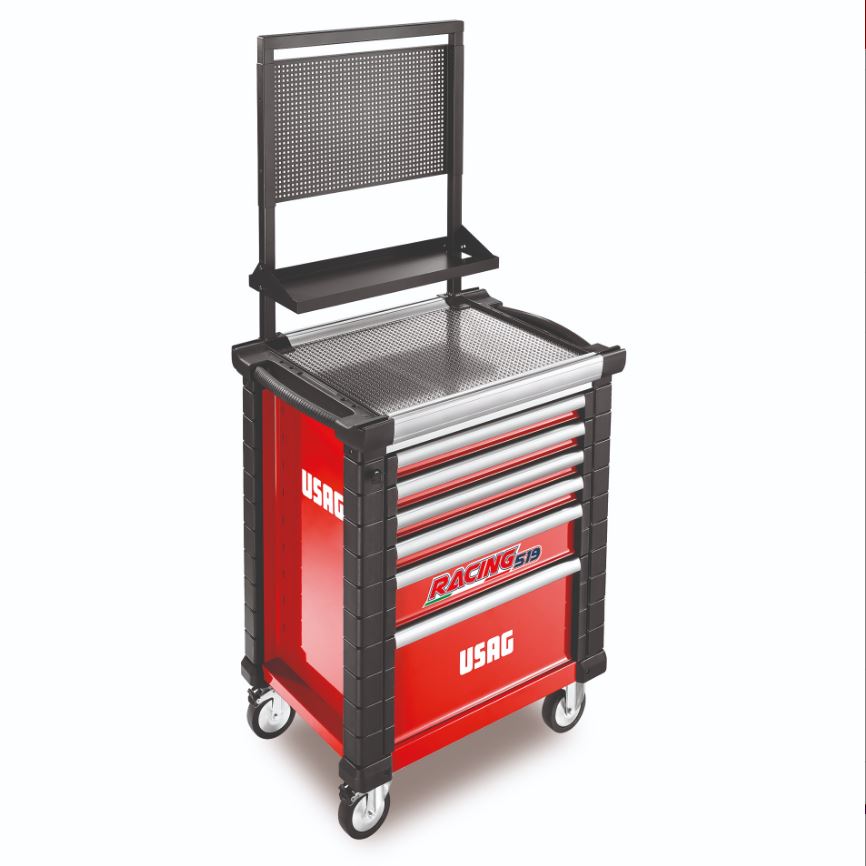 PANNELLO FORATO CON MENSOLA per CARRELLO Usag 519 ACT11