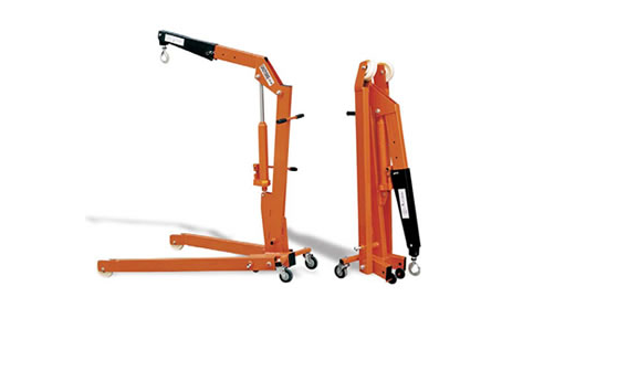 Gruetta idraulica pieghevole Barbero da 500 a 2000kg.