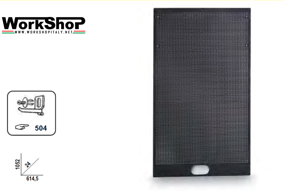 Pannello forato Beta C45PRO PFE per arredo Beta C45